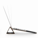 Funda Qialino Book Type Cuero genuino MacBook Air 12” - Negro - Image 5