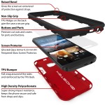 Ghostek Armadillo 2.0 Red - Htc M9 - Image 3
