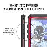 Protector Ghostek Waterproof Nautical Series – Samsung S8 - Rojo - Image 5