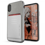 Protector Ghostek Exec2 – Iphone X/XS – Plata