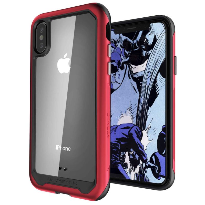 Protector Ghostek Atomic Slim Rojo – Iphone X XS
